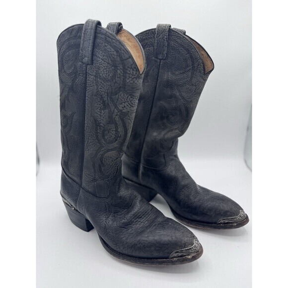 Tony Lama Men’s Western Cowboy Boots Size 10D Pointed Toe READ - Picture 1 of 14